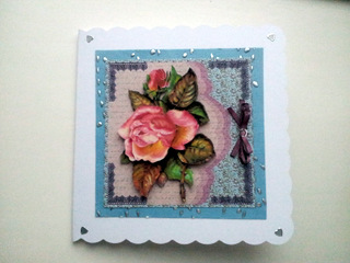 A Lovely Vintage Rose by Ulla Skraedderdal