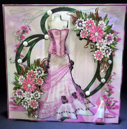 Dream Dress & Spring Flowers by Ulla Skraedderdal