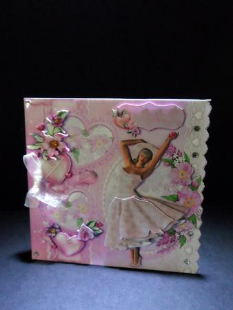 Hearts and Flowers Vintage Lady Mini Kit by Ulla Skraedderdal