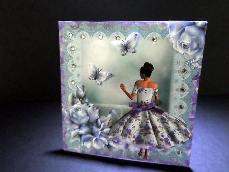 Beautiful Lace and Lilac by Ulla Skraedderdal