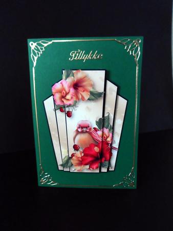 Art Deco Bird Stacker - Tropical Bird by Ulla Skraedderdal