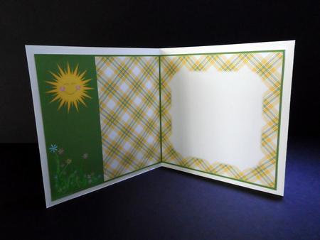 Sunshine & Checks Insert by Ulla Skraedderdal