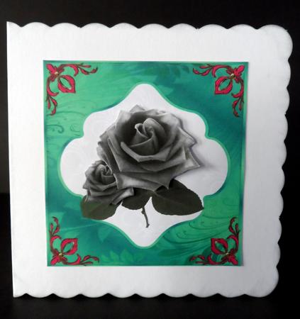 Cu 5 Roses by Ulla Skraedderdal