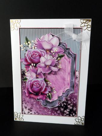 Classic Purple Roses Beauty by Ulla Skraedderdal