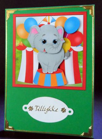 Lovely 8x8 Mini Kit the Big Top by Ulla Skraedderdal