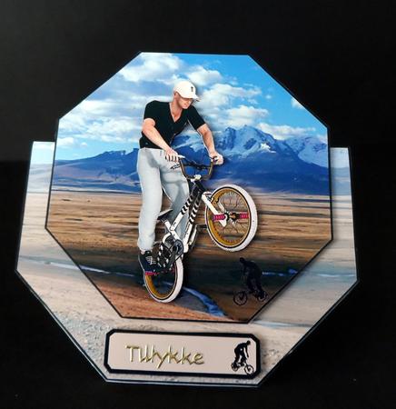 Bmx Biker by Ulla Skraedderdal