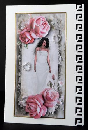 Wedding Roses Standard Dl by Ulla Skraedderdal