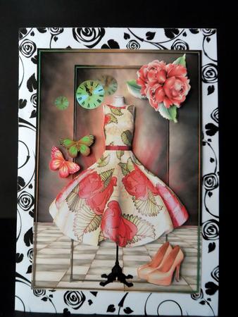The Vintage Roses Dress by Ulla Skraedderdal