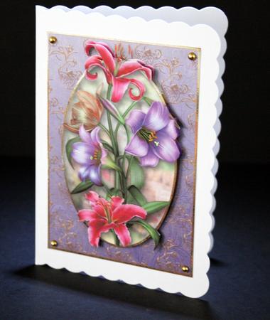 Beautiful Bouquet of Lilies by Ulla Skraedderdal