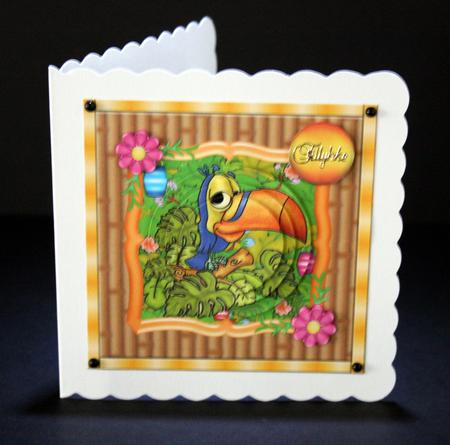 Cheery Toucan by Ulla Skraedderdal