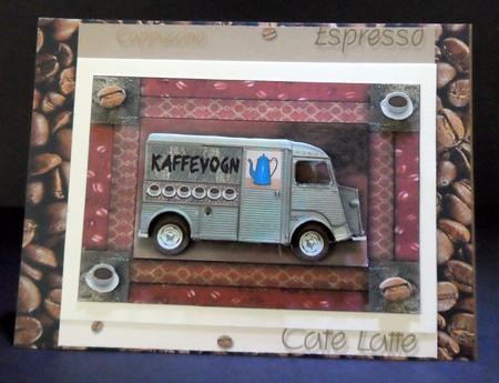 Coffee Mini Bar on Wheels by Ulla Skraedderdal