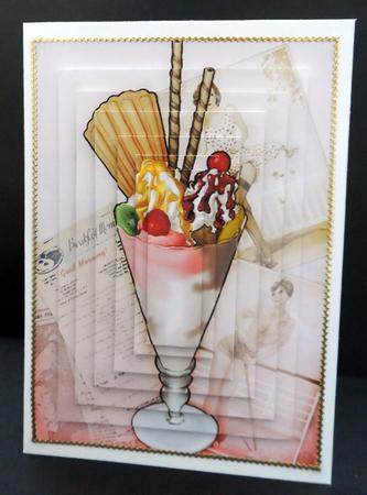 Ice Cream Sundae Pyramid by Ulla Skraedderdal