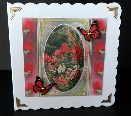 Vintage Flower Garden by Ulla Skraedderdal