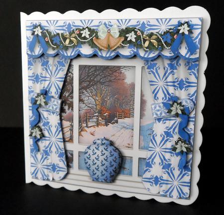 Window Dressing - a Winter's Day by Ulla Skraedderdal