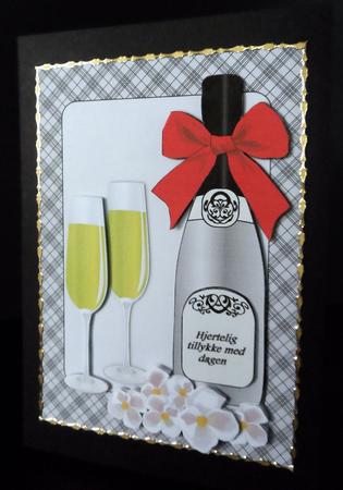 White Flowers & Bubbly by Ulla Skraedderdal