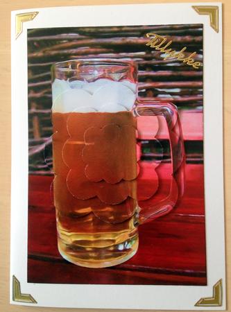 Beer Mug Scalloped Pyramid by Ulla Skraedderdal