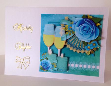 Painted Roses Mini Kit Mother's Day Birthday by Ulla Skraedderdal