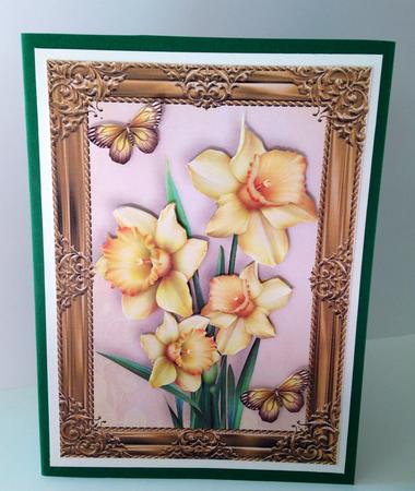 Beautiful Bunch of Daffodils by Ulla Skraedderdal