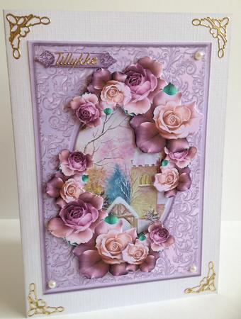 Winterview & Roses by Ulla Skraedderdal