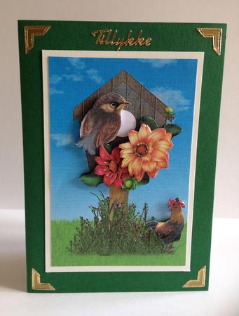Spring Time Bird 2 by Ulla Skraedderdal