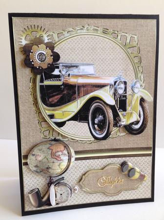 Vintage Car by Ulla Skraedderdal