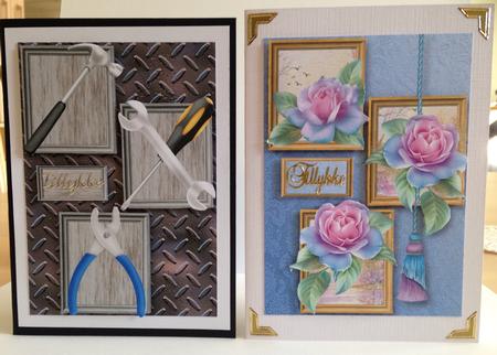 Frame Trio Bumper Kit - Flowers & Male by Ulla Skraedderdal