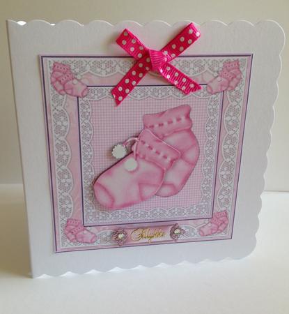 Baby Girl Socks by Ulla Skraedderdal