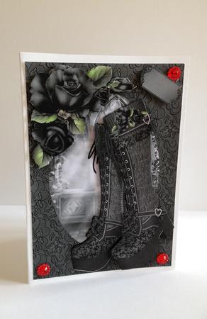 Beautiful Boots - Fabulously Gothic A5 by Ulla Skraedderdal