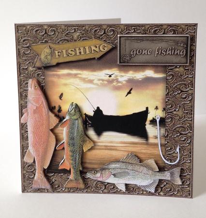 Gone Fishing -  by Ulla Skraedderdal