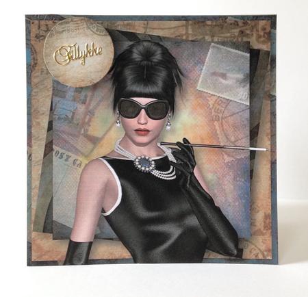 Parisian Chic 8x8 Quick Topper by Ulla Skraedderdal