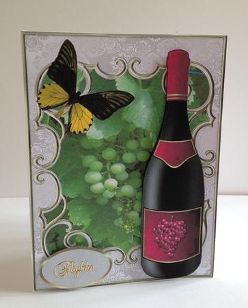 Red Red Wine by Ulla Skraedderdal