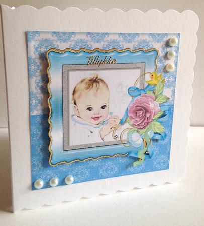 New Baby Boy Adorable -  by Ulla Skraedderdal