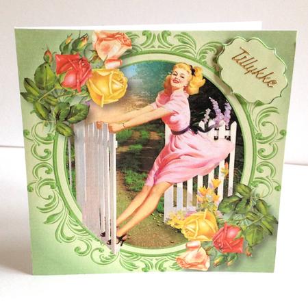 The Joys of Spring 8x8 Quick Topper by Ulla Skraedderdal
