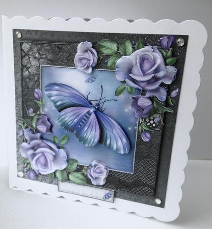 Moonlit Butterfly by Ulla Skraedderdal