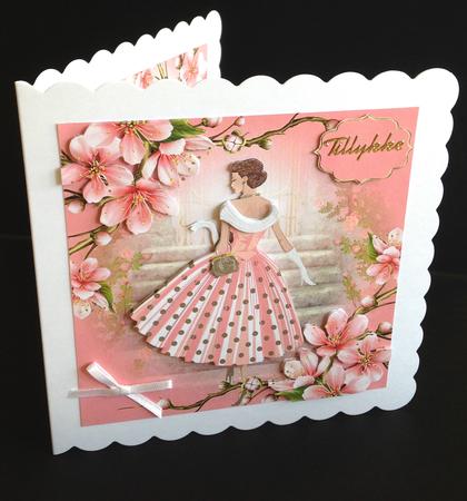 Cherry Blossom Florale by Ulla Skraedderdal