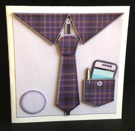 Tartan Tie Guy by Ulla Skraedderdal