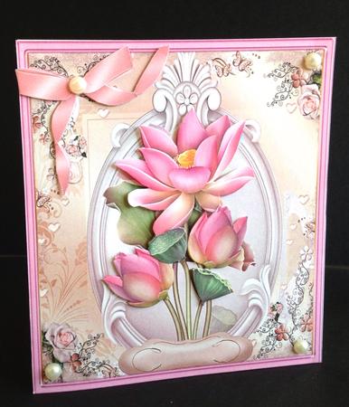 Beautiful Pink Lotus Flowers  by Ulla Skraedderdal