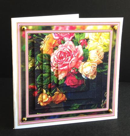 Striking Floral in Pink by Ulla Skraedderdal