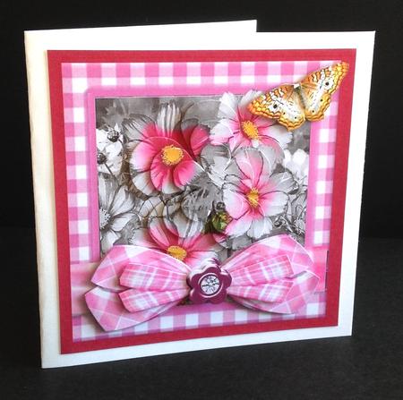 Pink Bows by Ulla Skraedderdal