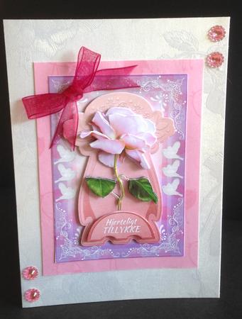 Soft Summer Rose by Ulla Skraedderdal