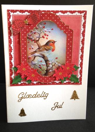 Red Robin Joyeux Noel 6in Christmas Step by Step by Ulla Skraedderdal