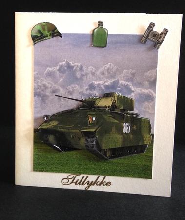 Army Tank by Ulla Skraedderdal