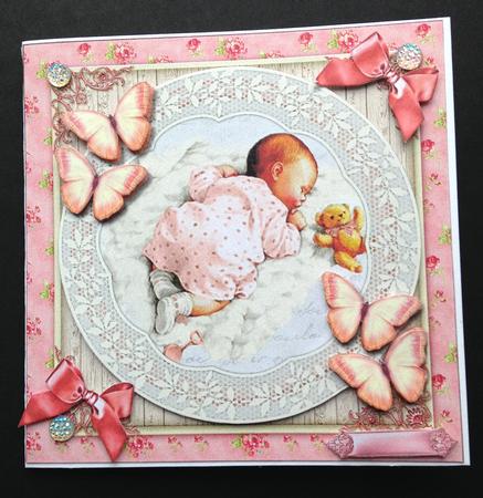 New Baby Girl by Ulla Skraedderdal