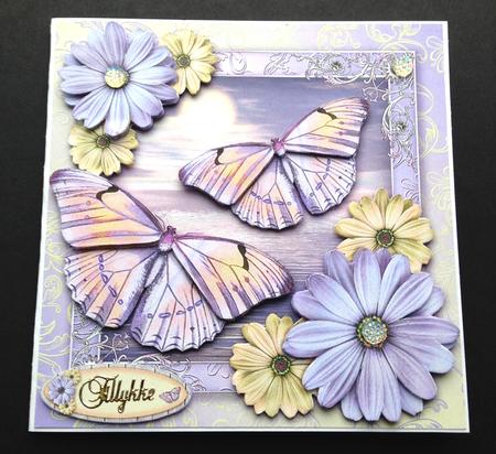 Sunset Flutters by Ulla Skraedderdal