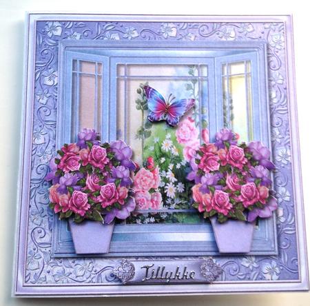 Bay Window Garden View 3 by Ulla Skraedderdal