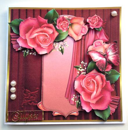 Roses & Butterflies Mini Kit by Ulla Skraedderdal