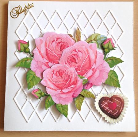 Step by Step Vintage Roses & Chocolates by Ulla Skraedderdal