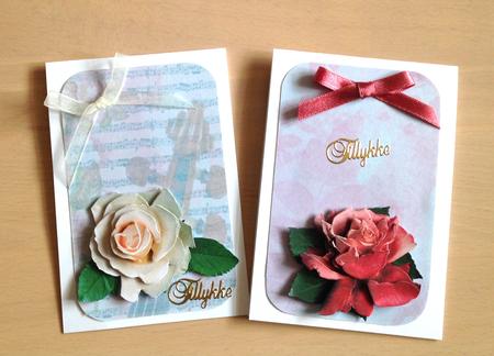5 Mini Backgrounds, 10 x 10 and 7 x 11 cm by Ulla Skraedderdal