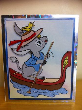Rolling Down the River by Valerie De Sousa