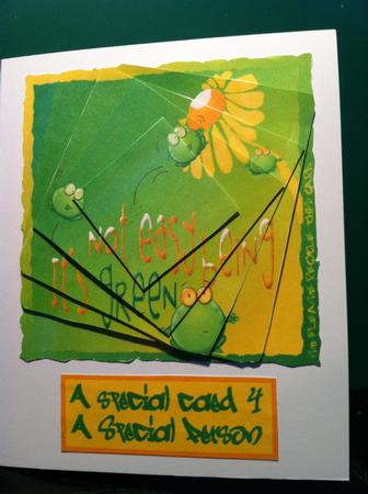 It's Not Easy Being Green by Valerie De Sousa